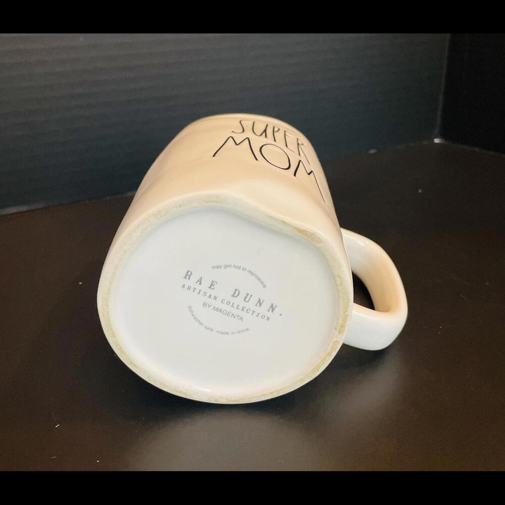 Rae Dunn "Super Mom" Coffee Mug - Picture 3 of 5